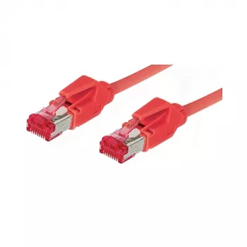 GoodConnections Cat.6 S/FTP PiMF Καλώδιο Patch χωρίς αλογόνα, Βύσμα Hirose, Κόκκινο, 1m 8066-101R