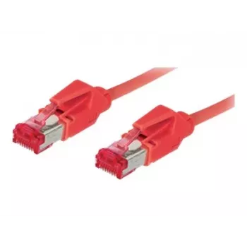 GoodConnections Cat.6 S/FTP PiMF Καλώδιο Patch χωρίς αλογόνα, Βύσμα Hirose, Κόκκινο, 1m 8066-101R