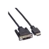 Good Connections HDMI σε DVI-D Single Link Καλώδιο 2m Μαύρο 4510-DD2