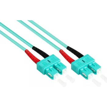 GoodConnections LW-810SC3 OM3 Duplex Multimode LWL Καλώδιο Patch, SC/SC, 50/125, 10 m