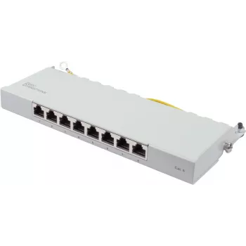 GoodConnections Alcasa GC-N0111 Cat6 θωρακισμένο RJ45 Keystone module - Γκρι