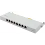 GoodConnections Alcasa GC-N0111 Cat6 θωρακισμένο RJ45 Keystone module - Γκρι