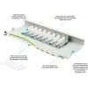GoodConnections Alcasa GC-N0111 Cat6 θωρακισμένο RJ45 Keystone module - Γκρι