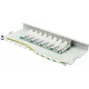 GoodConnections Alcasa GC-N0111 Cat6 θωρακισμένο RJ45 Keystone module - Γκρι