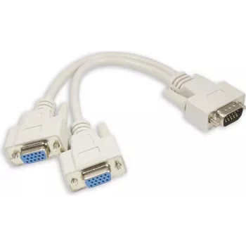 GoodConnections VGA Καλώδιο διαχωριστή Y 0,2m Μαύρο P-4302Y