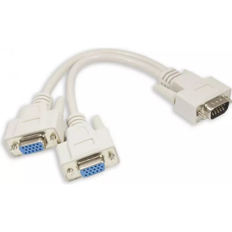 GoodConnections VGA Καλώδιο διαχωριστή Y 0,2m Μαύρο P-4302Y