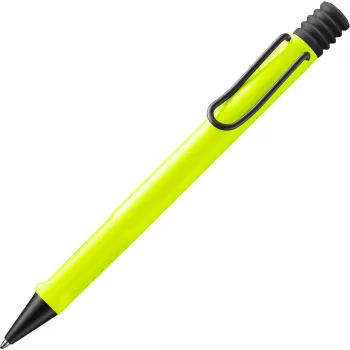 LAMY Safari στυλό διαρκείας Neon Gelb με μπλε μελάνι 1241856
