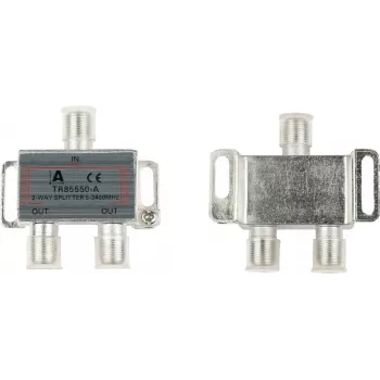 GoodConnections διανομέας SAT με F-συνδέσεις, 2 απλός, 5-2250 MHz