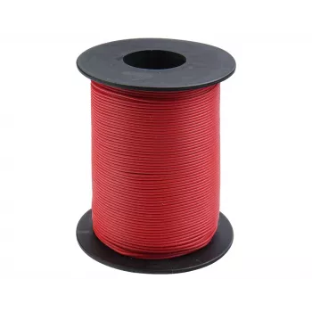 Donau Elektronik 105-0-100 καλώδιο διακόπτη 1 x 0,20 mm² κόκκινο 100 m