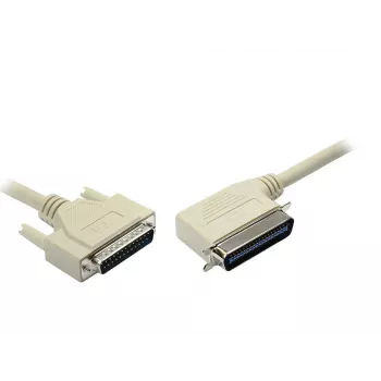 GoodConnections Alcasa καλώδιο εκτυπωτή USB, αριστερό γωνιακό, 5,0 m 4095-5L