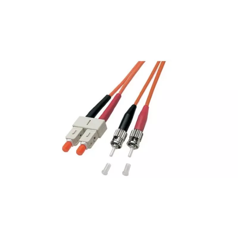 GoodConnections OM2 Duplex Multimode Καλώδιο patch οπτικών ινών ST/SC, 50/125µm, 5m, Πορτοκαλί LW-805TC
