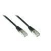 Alcasa 855S-015 Καλώδιο patch Cat5e SF/UTP, RJ45, 1,5 m, Μαύρο