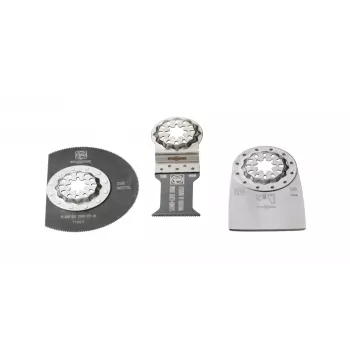 FEIN E-Cut Long-Life Starlock Σετ δίσκων, 3 τεμ., Bi-Metall, για MultiMaster AMM 500 Plus Select, AMM 700 Max Top, AMM 700 Max Select 35222967110
