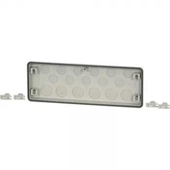 Eaton FL4-3 Φλάντζα πίνακα, γκρι πολυανθρακικό, 329 x 23 x 116 mm 017236