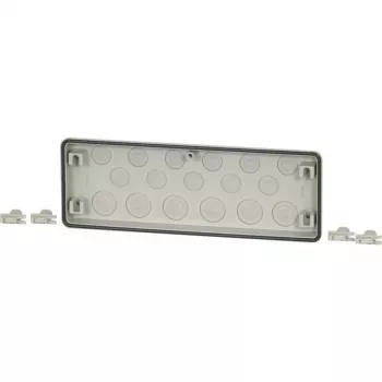 Eaton FL4-3 Φλάντζα πίνακα, γκρι πολυανθρακικό, 329 x 23 x 116 mm 017236