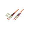GoodConnections OM2 Duplex Multimode SC/SC Καλώδιο Patch οπτικών ινών, 15 m LW-815SC