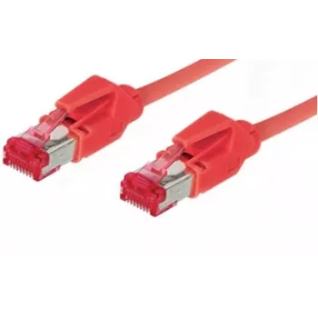 GoodConnections Cat. 6 S/FTP PiMF Καλώδιο Patch χωρίς αλογόνα, Hirose RJ45, Κόκκινο, 3m 8066-103R