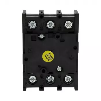 Eaton P1-25/E 3-πολικός διακόπτης απομόνωσης, 25 A, IP65, μαύρο/λευκό 038724