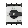 Eaton P1-25/E τριπολικός διακόπτης μοχλού, μαύρο/λευκό 038724