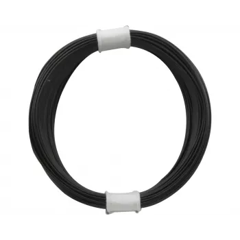 Donau Elektronik 110-1 Πολύκλωνο καλώδιο 1 x 0,04 mm² μαύρο 10 m