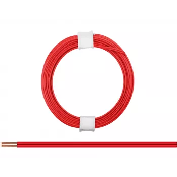 Donau Elektronik 114-00 Πολύκλωνο καλώδιο 2 x 0,08 mm² κόκκινο 5 m