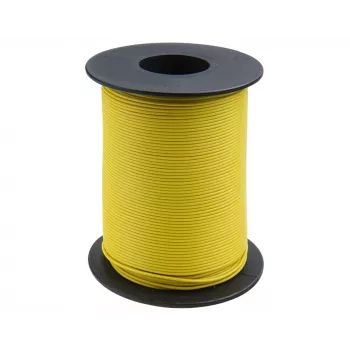 Donau Elektronik 119-13 Καλώδιο διακόπτη 1 x 0,14 mm² κίτρινο 100 m