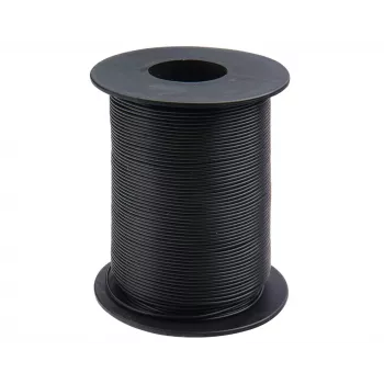 Donau Elektronik 105-1-100 Καλώδιο διακόπτη 1 x 0,20 mm² μαύρο 100 m