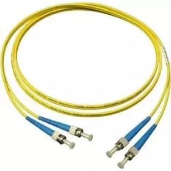 GoodConnections LW-905ST Singlemode Duplex ST/ST Καλώδιο οπτικών ινών, 9/125 µm OS2, 5 m, κίτρινο