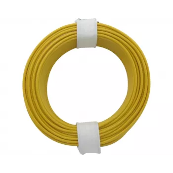 Donau Elektronik 118-3 Καλώδιο 1 x 0,14 mm² κίτρινο 10 m