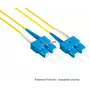 GoodConnections LW-930LS OS2 Singlemode Duplex Καλώδιο patch οπτικής ίνας, LC/SC, 9/125, 30 m