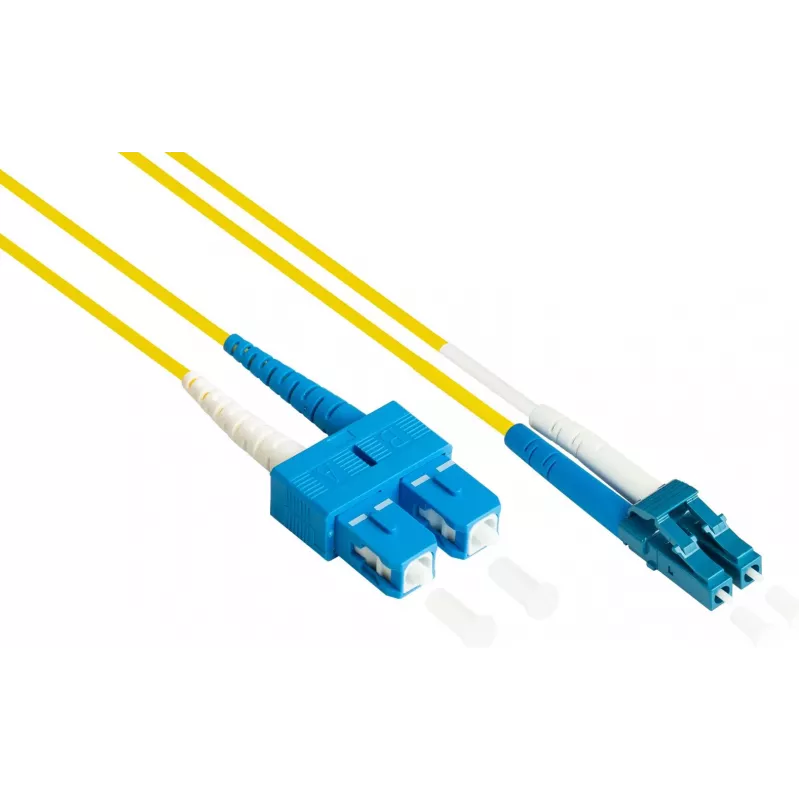 GoodConnections LW-930LS OS2 Singlemode Duplex Καλώδιο patch οπτικής ίνας, LC/SC, 9/125, 30 m