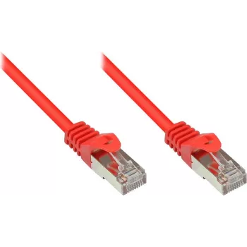 Good Connections Cat. 5e SF/UTP Καλώδιο patch, RJ45, κόκκινο, 5 m 855R-050