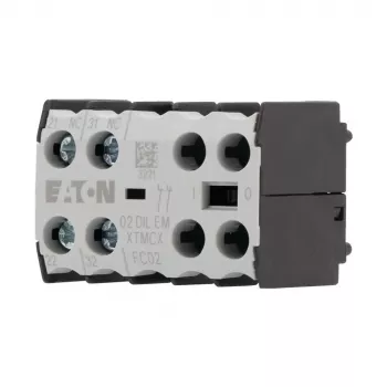 EATON 4-πολικό βοηθητικό μπλοκ επαφών 31DILE, 3NO+1NC εξαναγκασμένης επαφής, μπροστινή τοποθέτηση, για DILM7-DILM38 048912
