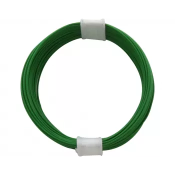 Donau Elektronik 110-4 Πολύκλωνο καλώδιο 1 x 0,04 mm² Πράσινο 10 m