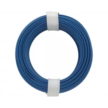 Donau Elektronik 118-2 Πολύκλωνο καλώδιο 1 x 0,14 mm² Μπλε 10 m