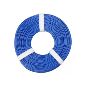Donau Elektronik 125-052 Πολύκλωνο καλώδιο διακόπτη 1 x 0,25 mm² Μπλε 50 m