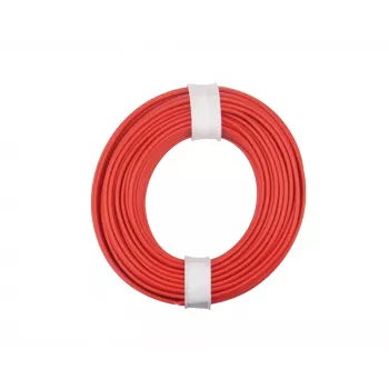 Donau Elektronik 175-010 LiY Πολύκλωνο καλώδιο 1 x 0,75 mm² Κόκκινο 1 τεμ.