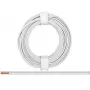 Donau Elektronik 218-55 Πολύκλωνο καλώδιο 2 x 0,14 mm² Λευκό 5 m