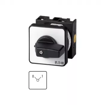 Eaton T0-3-15475/E Διακόπτης on-off 3-πολικός 20A 690V AC IP65 Περιστροφική λαβή 013022