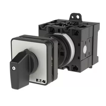 Eaton T3-3-8401/Z 3-πολικός διακόπτης με έκκεντρο, 32 A, 690 V AC, IP65, μαύρο/ασημί 035739