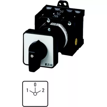Eaton T3-3-8401/Z 3-πολικός διακόπτης με έκκεντρο, 32 A, 690 V AC, IP65, μαύρο/ασημί 035739