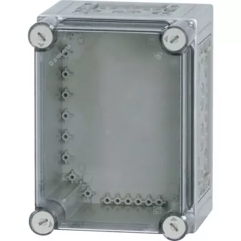 Eaton CI23E-150 μονωμένο κουτί πολυανθρακικού με μετρικές προδιατρήσεις, IP65, γκρι 021943