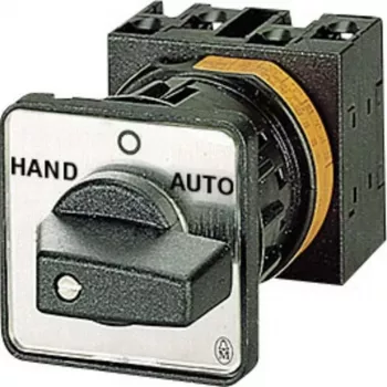 Eaton T0-2-8211/E 2-πολικός διακόπτης τοogle ON-OFF, 20A, 690V AC, IP65, μαύρο 022234