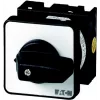 Eaton T0-2-8211/E διπολικός διακόπτης μοχλού, μαύρος/μεταλλικός 022234