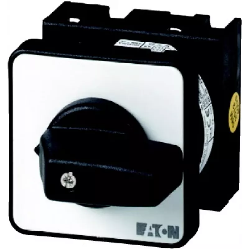 Eaton T0-2-8211/E διπολικός διακόπτης μοχλού, μαύρος/μεταλλικός 022234