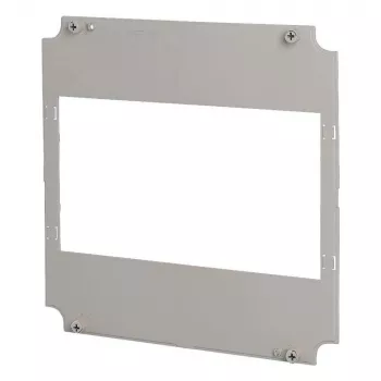 Eaton GA-RS-I44 πλάκα τοποθέτησης, πλαστικό, γκρι, 375 x 375 x 20 mm, για κουτιά σειράς CI 022653
