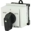 Eaton T0-1-15431/IVS 1-πολικός γενικός διακόπτης, 20 A, IP65, περιστροφική λαβή, μαύρο/λευκό 026991