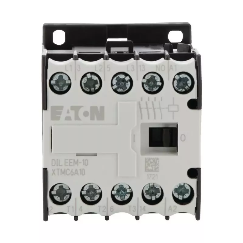 Eaton DILEEM-10-G 24V DC βοηθητικό ρελέ, 1NO, 690V, μαύρο/λευκό 051643