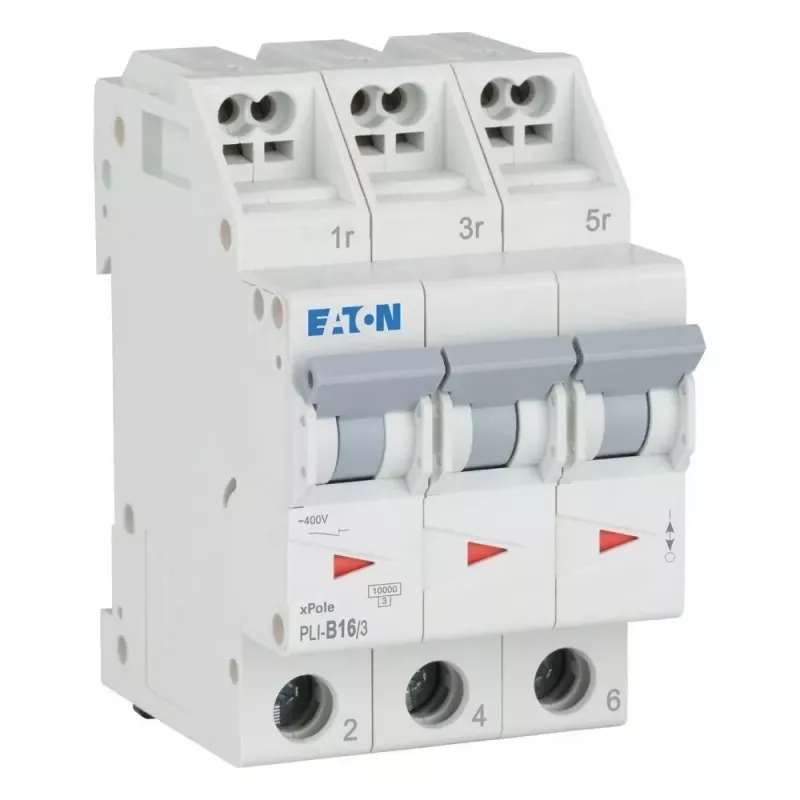 Eaton PLI-B16/3 διακόπτης προστασίας γραμμής τύπου B 16 A 3πολικός 101314
