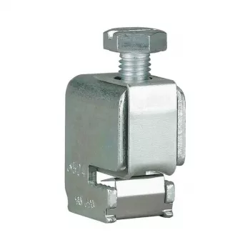 Eaton 107190 Ακροδέκτης σύνδεσης αγωγού 16-120 mm² για ράγα ρεύματος 5 mm, Βιδωτή σύνδεση, Γκρι